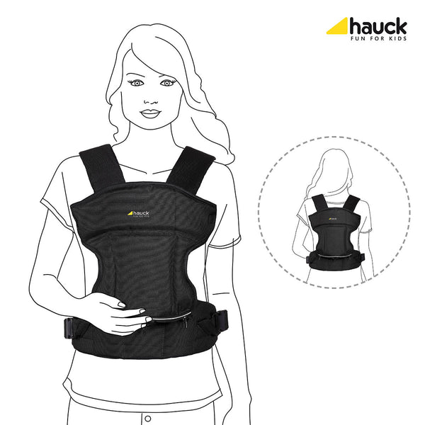 3 Way Carrier - Black - Hauck South Africa